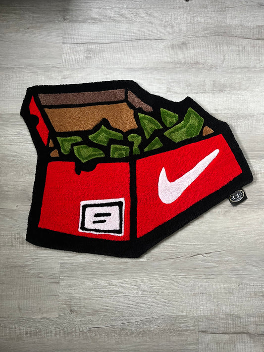 Shoe Box Money Rug